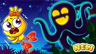 Spooky Sea Monster Song  Something Under The Dark  Spooky Halloween by Lamba Lamby Kids Songs [upl. by Arenat]