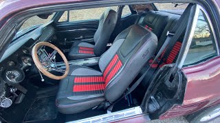 New edge Mustang seats in a classic Mustang [upl. by Irby]