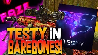 FaZe Testy In Barebones Black Ops 4 Sniping Is The Best [upl. by Imalda]