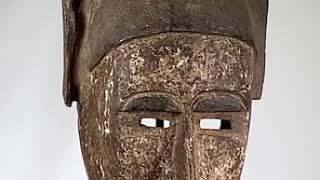 20102 Portrait Mask Dogon People Mali [upl. by Einnod]