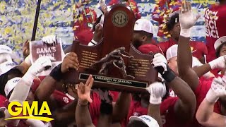 Alabama beats topranked Georgia for SEC championship [upl. by Aimal197]