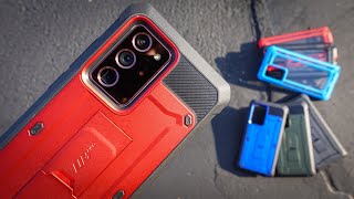 Samsung Galaxy Note 20 Ultra DROP TEST amp REVIEW With Supcase Cases [upl. by Gerti960]