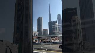 Beautiful Burj Khalifa view burjkhalifa dubai [upl. by Saidnac]