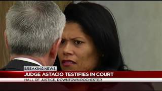 Judge Astacio Takes Stand at Hearing on Violating her Conditional Discharge [upl. by Stedmann]