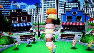 Wii play motion Cone Zone  Scoop mode 93 scoops [upl. by Aihseya]