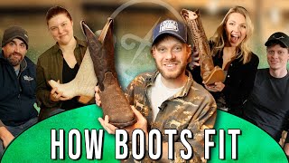 How Ariat Boots Fit 4 People 4 Sizes 1 Ultimate Guide [upl. by Yanrahc979]