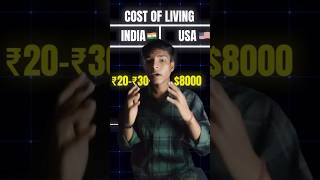 Differences in Indian salary and us salary salary shorts [upl. by Anhpad753]