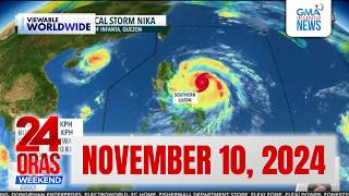 24 Oras Weekend Express November 10 2024 HD [upl. by Letnuahc]