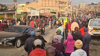 KAWANGWARE MARKET TRADERS CHASES HOSTILE AZIMIO PROTESTERS LIKE A DOG🤣 [upl. by Mota]