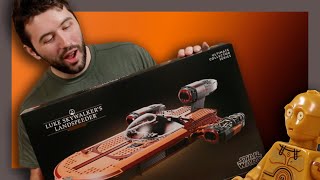 Unboxing the new LEGO Luke Skywalker’s Landspeeder™ [upl. by Lustick]