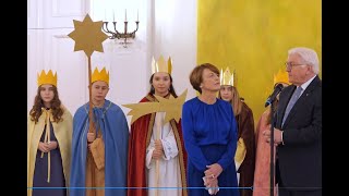 Sternsinger beim Bundespräsidenten 20CMB23 [upl. by Hanas460]