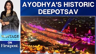 Ayodhyas Ram Temple Aims to Set Guinness World Record on First Diwali  Vantage with Palki Sharma [upl. by Trauner]