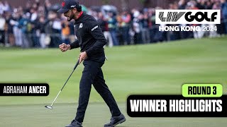 WINNER HIGHLIGHTS Abraham Ancer Victorious In Playoff  LIV Golf Hong Kong [upl. by Fox]