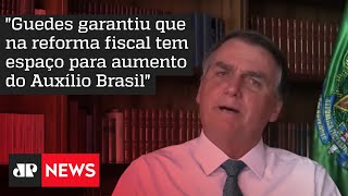 Bolsonaro fala sobre a economia do Brasil quotPT queria que o pobre continuasse pobrequot [upl. by Arlena]