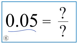 005 as a Fraction simplest form [upl. by Eelyr]