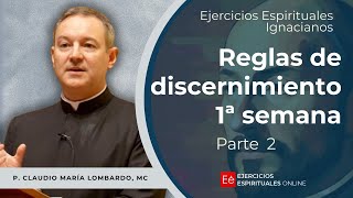 Reglas de Discernimiento 1ª Semana 2ª Ejercicios Espirituales 2024  P Claudio Lombardo MC [upl. by Octavie]