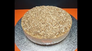 Tarta de turrón sin horno turrón de Jijona del blando [upl. by Ainer629]