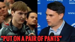 Woke Student Challenges Ben Shapiro Gets Left SPEECHLESS INSTEAD [upl. by Uzzia448]