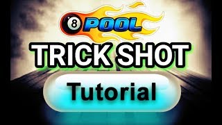 8 ball pool  Trick shot tutorial  How to bank shot bang shot  Middle  centre pocket awesome shot [upl. by Ellecrag148]