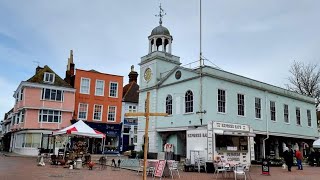 Faversham Kent UK Town Centre walk through Easter decorations amp Market 30 March 2024 [upl. by Orton]