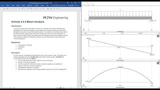 CEA 323 Beam Analysis Using MDSolids [upl. by Borg916]