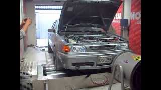 Nissan Sentra B13 Dyno Run GA16DNE  Turbo [upl. by Melvena]