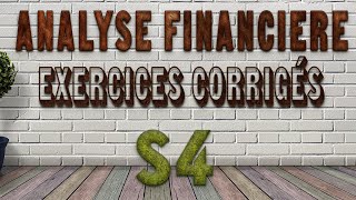 analyse financière exercices corrigés mas3oudi S4 session normale [upl. by Tomasina]