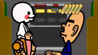 Munchy Monk Score  851  Rhythm Heaven Fever [upl. by Ocirderf404]