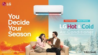 LG Hot amp Cold Air Conditioner  All Season Comfort  LG India [upl. by Hsima]