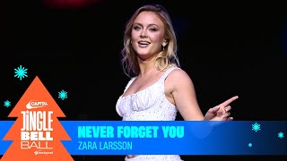 Zara Larsson  Never Forget You Live at Capitals Jingle Bell Ball 2023  Capital [upl. by Caddric]