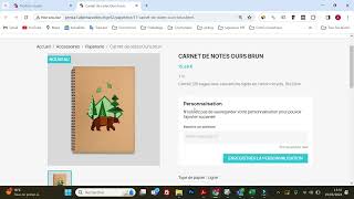 Gérer la personnalisation du produit par le client  BTS NDRC PRESTASHOP Epreuve pratique E5 [upl. by Telimay]