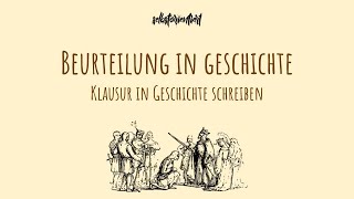 Beurteilung in Geschichte schreiben  Einleitung  Operator  Schreiben  Beispiel Einleitungssatz [upl. by Ariday832]