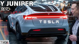 Elon CONFIRMS Tesla Model Y JUNIPER for 2025 – A Revolutionary Leap in Electric Vehicles [upl. by Meridel770]