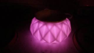 PartyLite Glowing Glacier ScentGlow Warmer [upl. by Faustus]