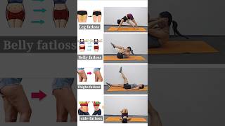 Best fat reduce exercise at home 🏡fatloss shorts [upl. by Nikal]