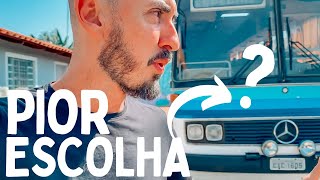 PIOR ESCOLHA Compramos o ÔNIBUS ERRADO para montar o motorhome [upl. by Valentina]