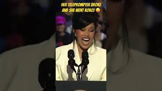 Cardi Bs teleprompter broke and she had no idea what to do for over a minute [upl. by Llehcim815]