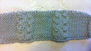 Faltenmuster StrickenFalche ZopfmusterMuster für Faltenrock KnittingTutorial Handarbeit [upl. by Resaec751]