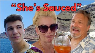 The Time My Mom Got Sauced In Santorini [upl. by Ytsur]