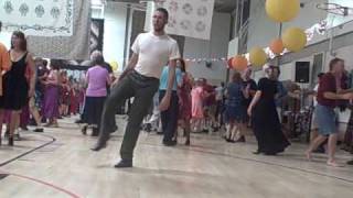 FUN Clogging Flatfoot Buck amp Contra Dancing  Like NoOne is Watching [upl. by Adnohsad]