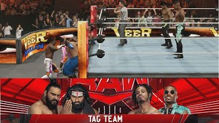 INDUS SHER VS WES LEE amp MONTEZ FORD WWE RAW WWE 2K24 TQSVERSE [upl. by Yrellam671]