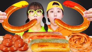 Kielbasa Sausage Challenge 킬바사 소시지 챌린지 Labeat 랩잇 [upl. by Bette-Ann269]