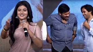 Actress Sanchita Basu Cute Speech  FDFS Pre Release Event  Manastars [upl. by Dymoke]