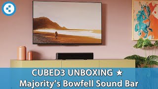 Cubed3 Unboxes Majoritys Bowfell Small Sound Bar for Nintendo Switch TV Audio MP3 Playback amp More [upl. by Ardiekal]