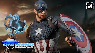 Avengers Endgame  Captain America Mini Bust Review [upl. by Raskin309]