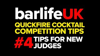 BarLifeUK Cocktail Competition Tips  Advice For New Judges [upl. by Furiya445]