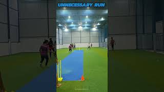 Unnecessary Run and Out 😬  Indoor World Wellampitiya slturfcricket [upl. by Malena474]