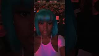 Blue Hair at Megan Thee Stallion Concert Got Me Famous VIRAL [upl. by Ocicnarf]