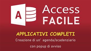 Applicativo Completo  Agenda e Scadenziario con popup avvisi [upl. by Oba]