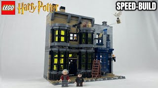 LEGO Harry Potter Ollivanders Wand Shop  Speed Build Stop Motion  75978 Diagon Alley [upl. by Alrahc215]